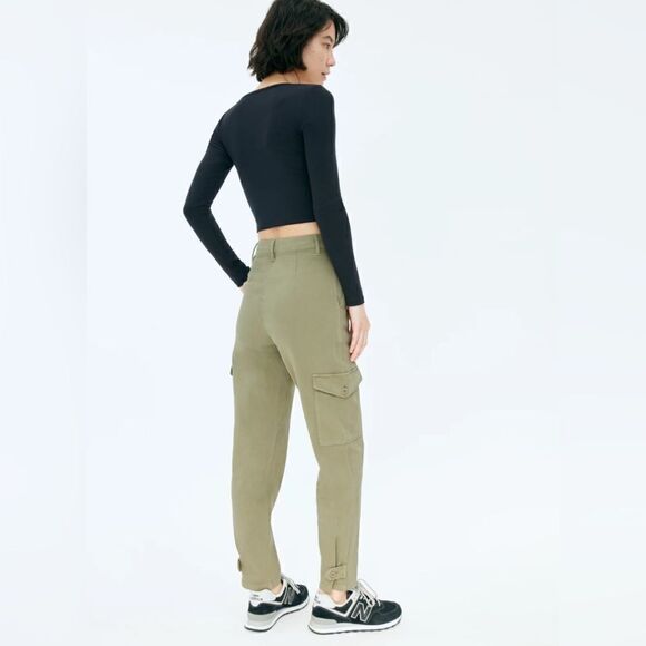 ⚡️Wilfred Free Modern Cargo Pant in rust red - size 0 - Picture 15 of 15